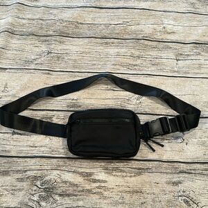 Amazon CrossBody Belt Bag in Black; Unused